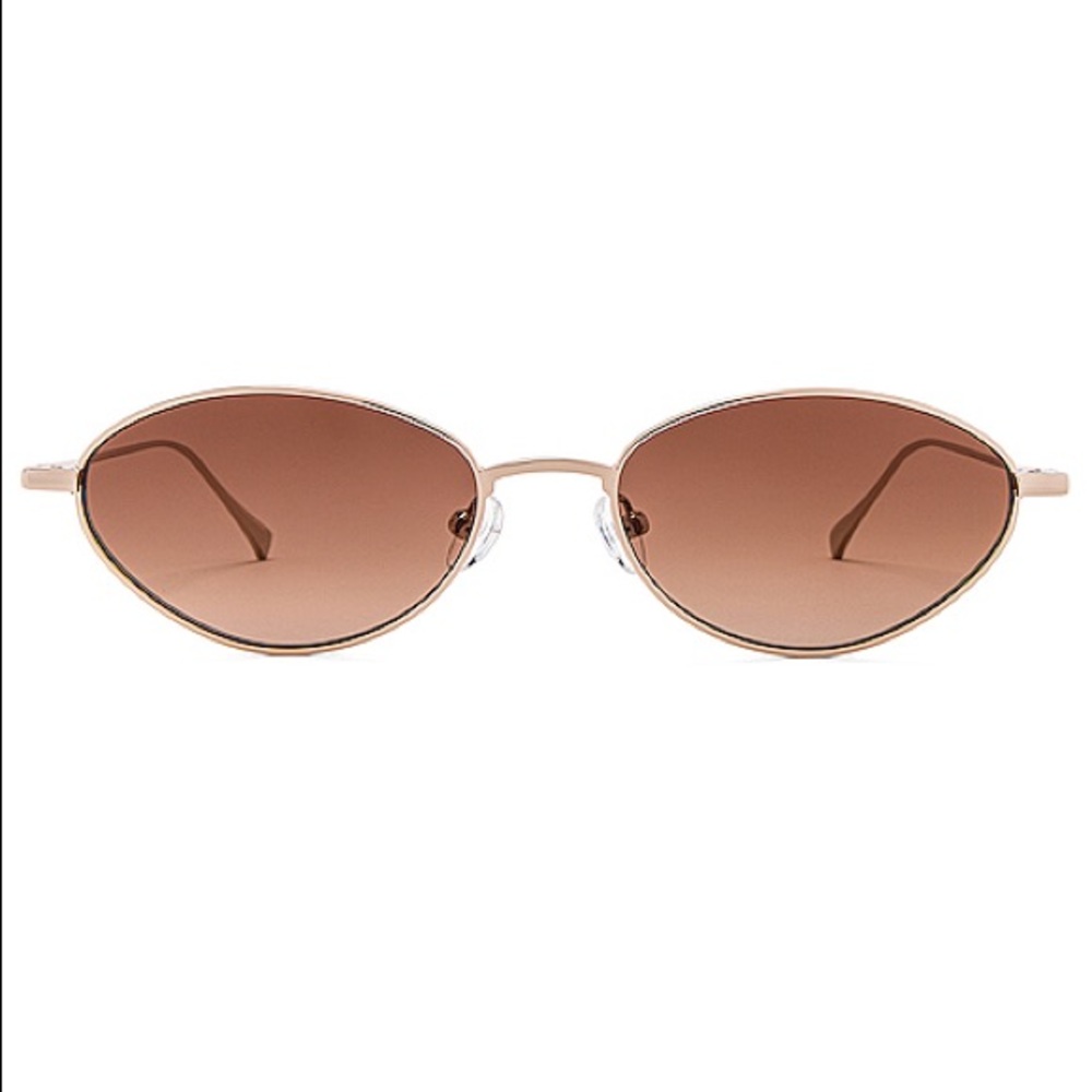 Retro Small Sunglasses in Gold